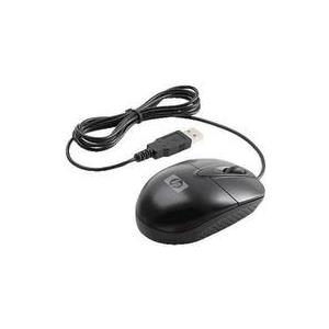 HP Optical USB Travel Mouse - Maus - optisch - 3 Tasten - kabelgebunden - USB - für ElitePad 1000 G2, ENVY TouchSmart, Mobile Thin Client, Pavilion Gaming, Stream, ZBook