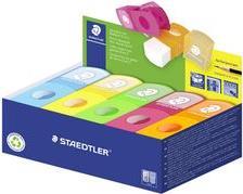 STAEDTLER ERASER-SPIDER-WAGON 511 SE 10 Display 2in1 Box e gomma a punta per penne fino a 82 mm a 10 punti (511 SE)