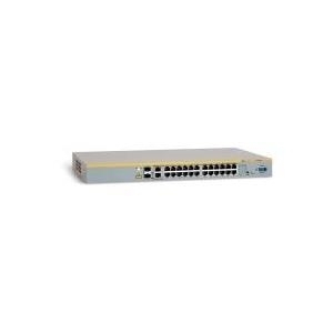 Allied Telesis AT 8000S/24 - Switch - verwaltet - 24 x 10/100 + 2 x Kombi-Gigabit-SFP - Desktop