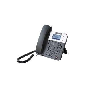 Alcatel-Lucent 8001G DeskPhone - VoIP-Telefon - SIP - 2 Leitungen - Grau (3MG08006AA)