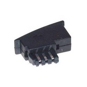 S-Conn TAE-F - RJ11 - TAE-F - RJ11 - Nero - Maschio/Femmina - Nichel/Oro - Plastica (TC 71200 / 50309)