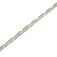 InLine - Spiralband Kabelschalauch -10 m - weiss - 8 mm (59947K)