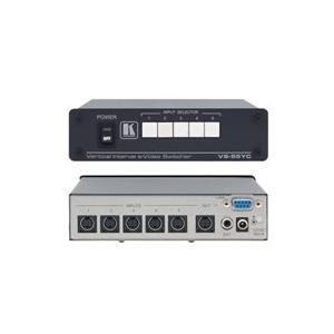 Kramer VS-55YC 5x1 - Video-Schalter - 5 x S-Video - Desktop