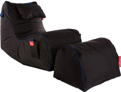 Gamewarez Sitzsack mit Fußablage RX blau (BBR02RB000)