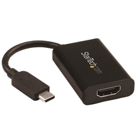 StarTech.com USB-C auf HDMI Adapter mit USB Stromversorgung - USB Typ C zu HDMI Konverter für Computer mit USB C - 4K 60Hz - Externer Videoadapter - USB Type-C - HDMI (CDP2HDUCP)
