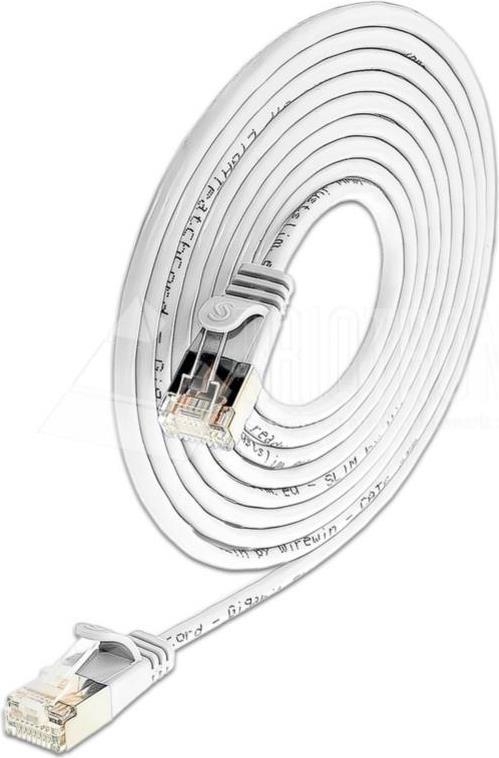 Triotronik Cat6 F/FTP 7.5 m - RJ-45 - RJ-45 - Männlich/männlich - Cat6 - F/FTP (FFTP) - Weiß (PKW-LIGHT-STP-K6 7.5 WS)