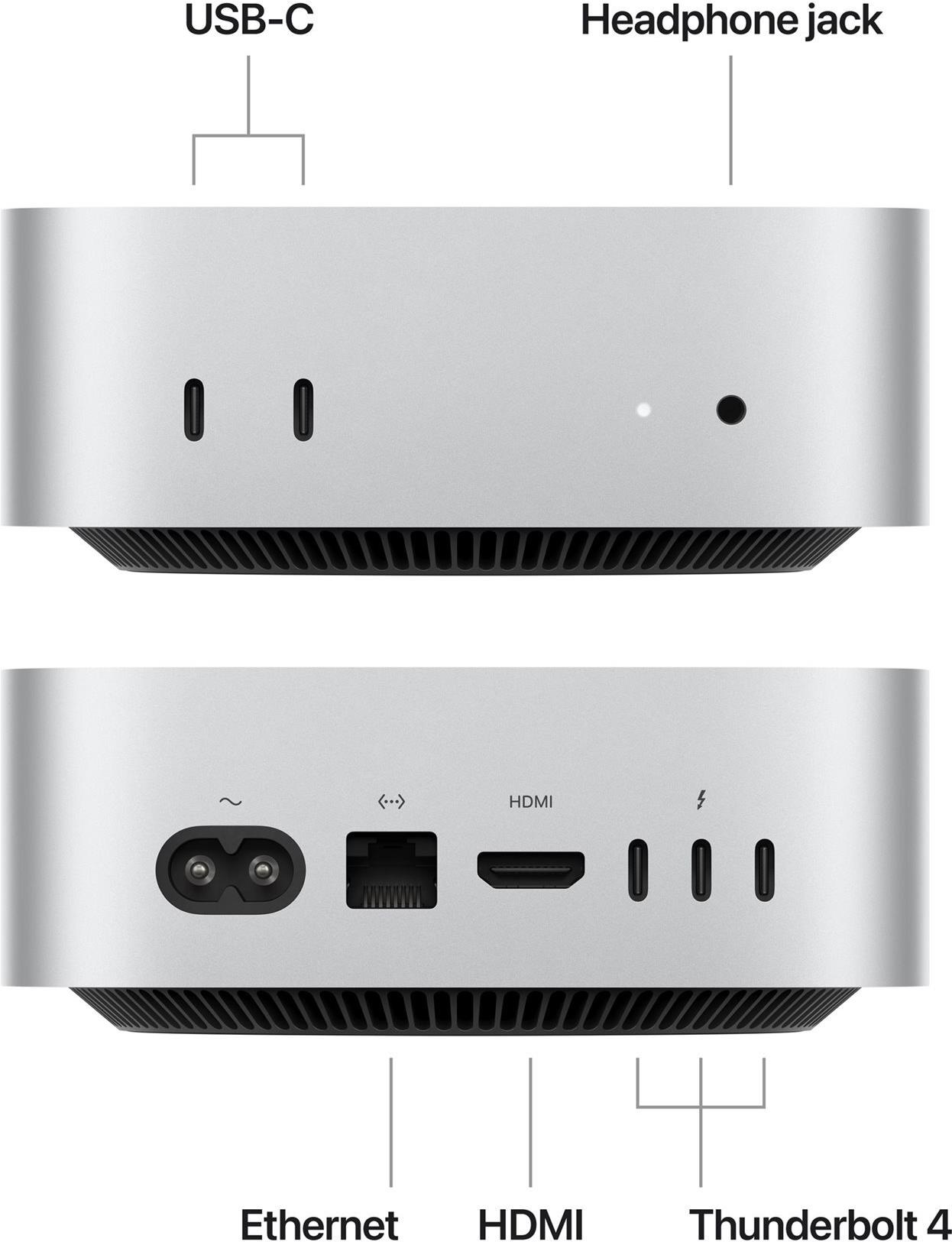 MAC MINI M4 10/10/16 32GB 2TB - GB ETHERNET