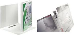 weiß LEITZ Präsentations-Ringbuch A4 Überbreite 2 D-Ring