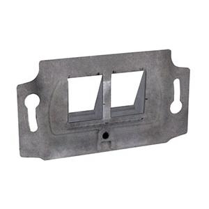 EFB-Elektronik EFB Tragring 2-Port, für Keystones, designfähig TAE (ET-25111)