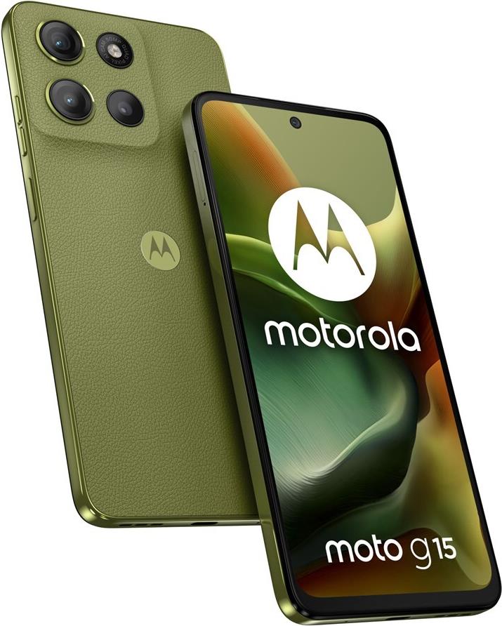 Motorola moto g15 171 cm (6.72") Doppia SIM Android 15 4G USB tipo-C 8 GB 256 GB 5200 mAh Verde