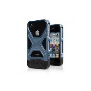 Rokform Rokbed Fuzion Case - Tasche für Mobiltelefon - Aluminium, Spritzgusspoycarbonat - Gun Metal - für Apple iPhone 4, 4S