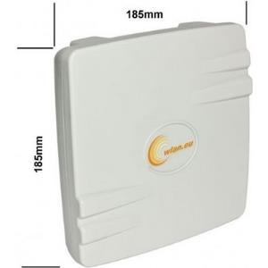 ALLNET Antenne 2, 4 GHz Flat Patch Outdoor 1T1R 9dBi N-Type