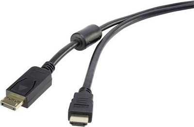 Renkforce RF-3301446 Cavo Interfaccia/Adattatore DisplayPort HDMI Nero (RF-3301446)