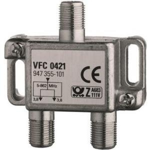 Triax 350635 Cable splitter Edelstahl Kabelspalter oder -kombinator (350635 / 343012)