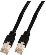 RJ45 Patchkabel 2x Hirose Daetwyler UNINET4P 3.0 M Schwarz (K8705.3)