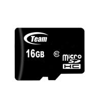 Team - Flash-Speicherkarte (microSDHC/SD-Adapter inbegriffen) - 16 GB - UHS Class 1 - microSDHC UHS-I