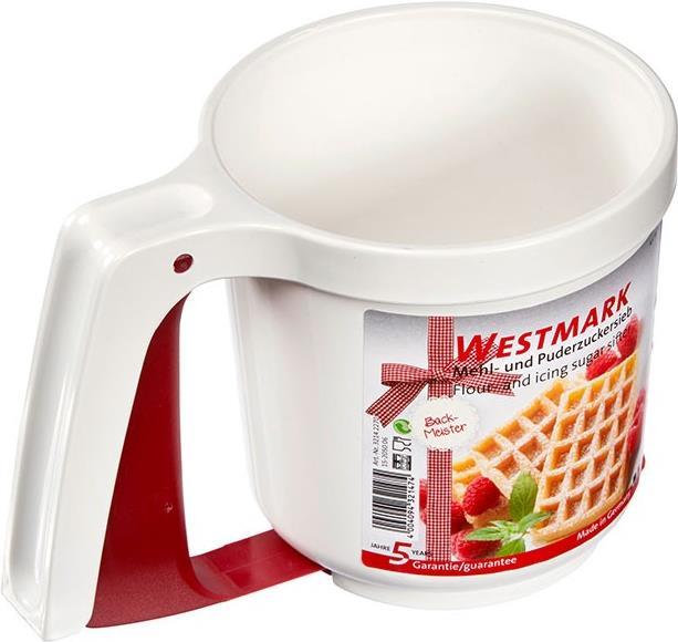 Westmark Setaccio per farina e zucchero a velo - Bianco - Plastica - 1 pezzo(i) - 108 cm - 110 mm (32142270)