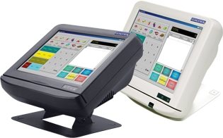 Glancetron 8650, 30,5cm (12), weiß Touchmonitor (4:3), 30,5cm (12), Auflösung: 800x600 Pixel, PS/2, VGA, Touchinterface: RS232, Farbe: weiß