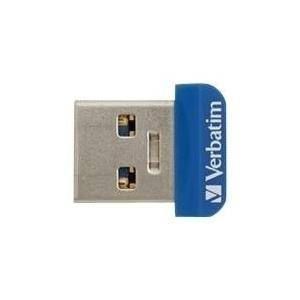 Verbatim Store n Stay NANO - USB-Flash-Laufwerk - 32GB - USB3.0 - Blau (98710)