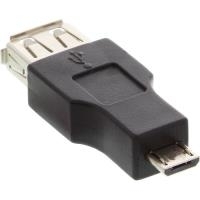 InLine - Micro-USB OTG Adapter - Micro-USB Typ B (M) - USB Typ A (W) (31608)
