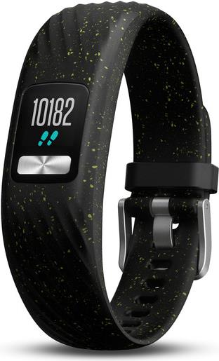 Garmin vívofit 4 - Aktivitätsmesser mit Band - TPU silicone - speckle - 122-188 mm - S/M - eight-color - Bluetooth, ANT/ANT+ - 25 g