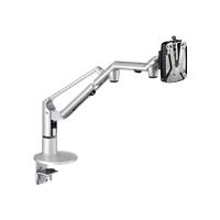 Novus LiftTEC Arm III - Befestigungskit (Gelenkarm, Spannbefestigung für Tisch, Kugelgelenk) für LCD-Display - Aluminium - Silber, Anthrazit - Montageschnittstelle: 100 x 100 mm, 75 x 75 mm (930+3089+000)