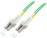 M-Cab 7003350 cavo InfiniBand e in fibra ottica 0,5 m LC Verde (0.5M LWL JUMPER OM5 LC-LC - 50/125 LSZH DUPLEX LIME GREEN)