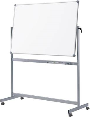 MAUL Mobiles Whiteboard MAULpro - 2100 x 1000 mm - Tragbar - Emaille - Aluminium - 4 Rad/Räder - Grau (6338484)