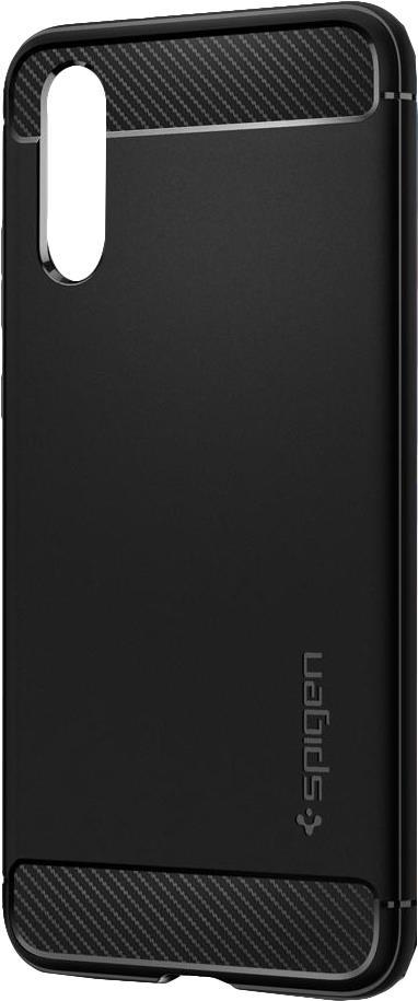 Spigen Rugged Armor Handy-Schutzhülle Cover Schwarz (L21CS23080)