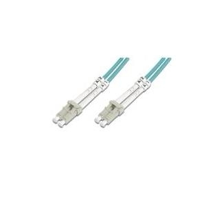 Cavo patch in fibra ottica duplex da LC a LC MM OM3 50/125 2 mDettagli tecnici Cavo Duplex LSOH Spina con giunto in c