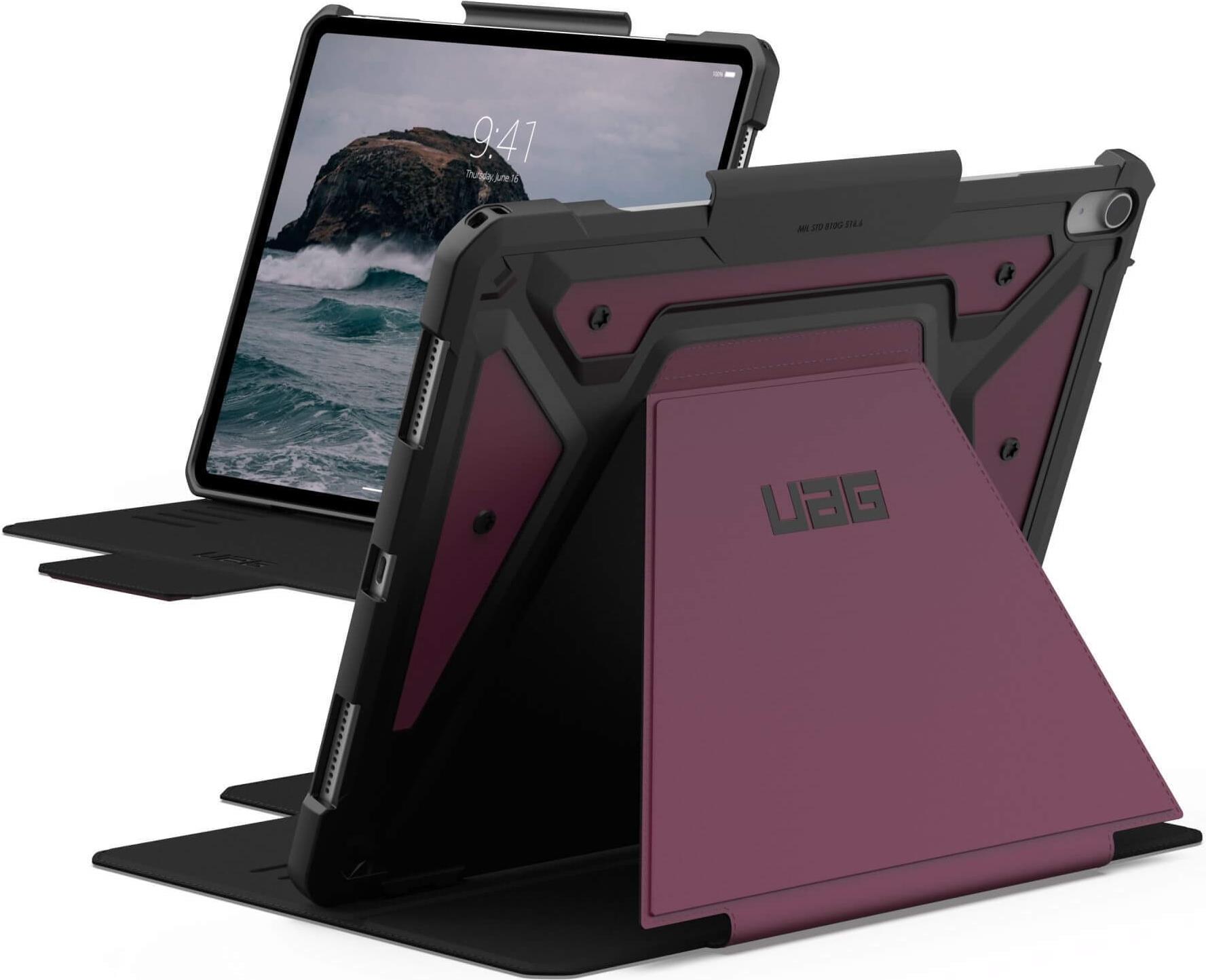 Urban Armor Gear Metropolis SE 124472119049 custodia per tablet 33 cm [13] Custodia a libro Bordeaux (UAG - Flip cover for tabl