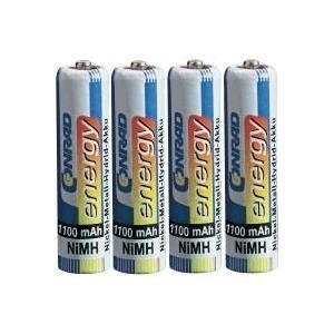 Conrad 251111 - 1100 mAh - Universal - Nickel Metall-Hydrid - 4,45 cm - 1,05 cm (251111)