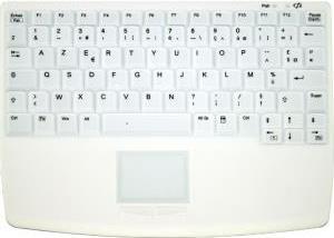 Active Key AK-4450-GFUVS-W/GE RF Wireless AZERTY Deutsch Weiß Tastatur (AK-4450-GFUVS-W/GE) (B-Ware)