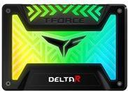 Team T-Force Gaming DELTA R RGB SSD (Rainbow) - SSD - 500 GB - intern - 2.5 (6.4 cm) - SATA 6Gb/s - Schwarz