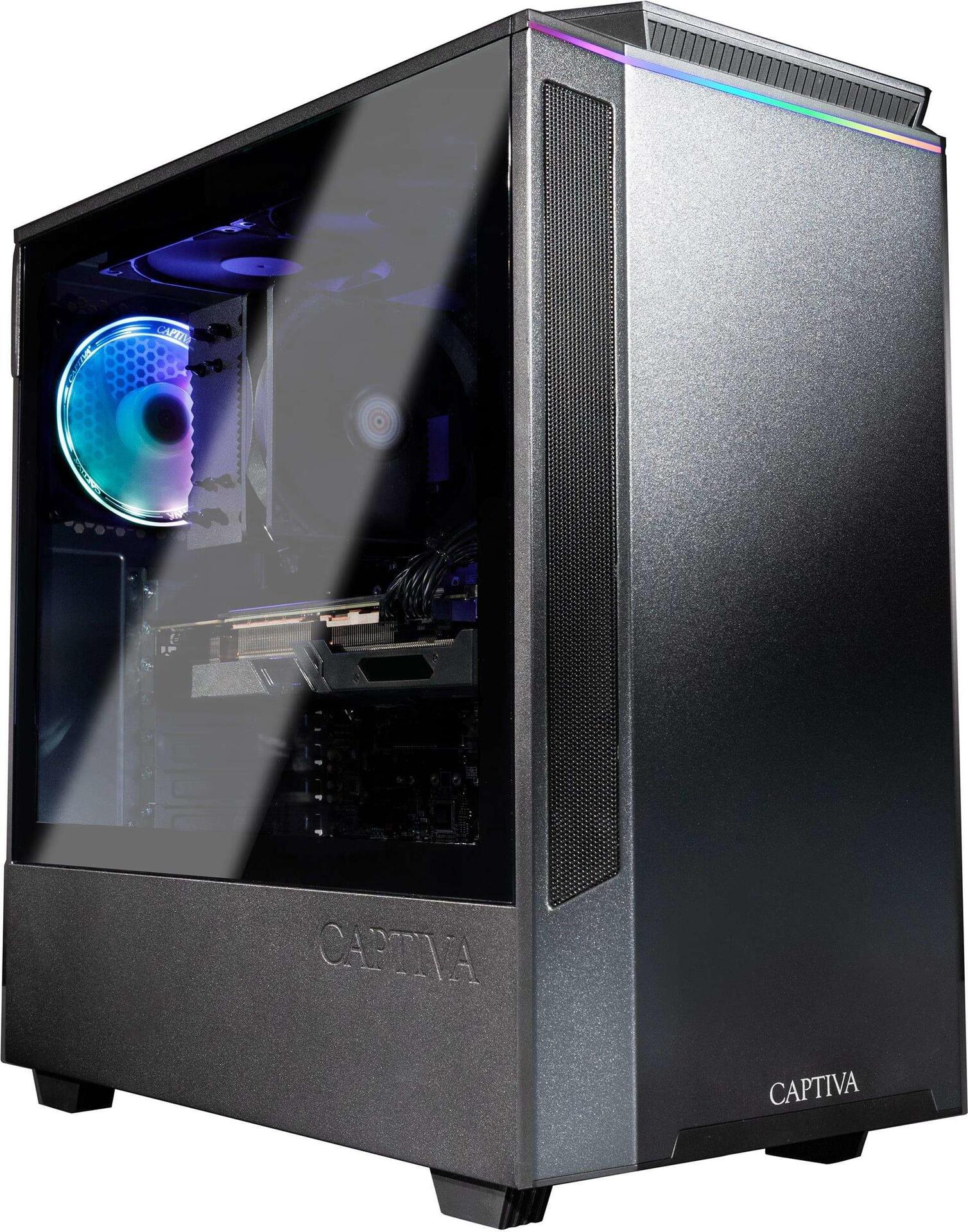 Captiva Advanced Gaming R75-333 Intel Core i7 i7-13700KF 16GB DDR4-SDRAM 1TB SSD NVIDIA GeForce RTX 4060 PC desktop Nero (75333)