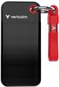 Verbatim Pocket SSD 2 TB USB tipo-C 3.2 Gen 2 (3.1 Gen 2) Nero Rosso