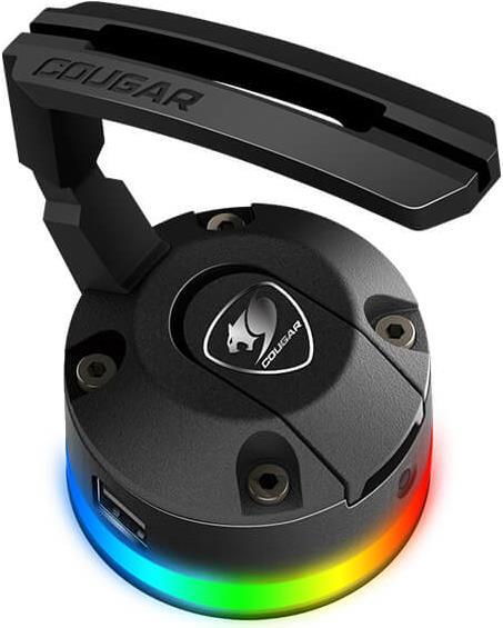 Cougar Bunker RGB Raton Support with Venosa - A braccio flessibile - illuminazione RGB - 2 porte USB