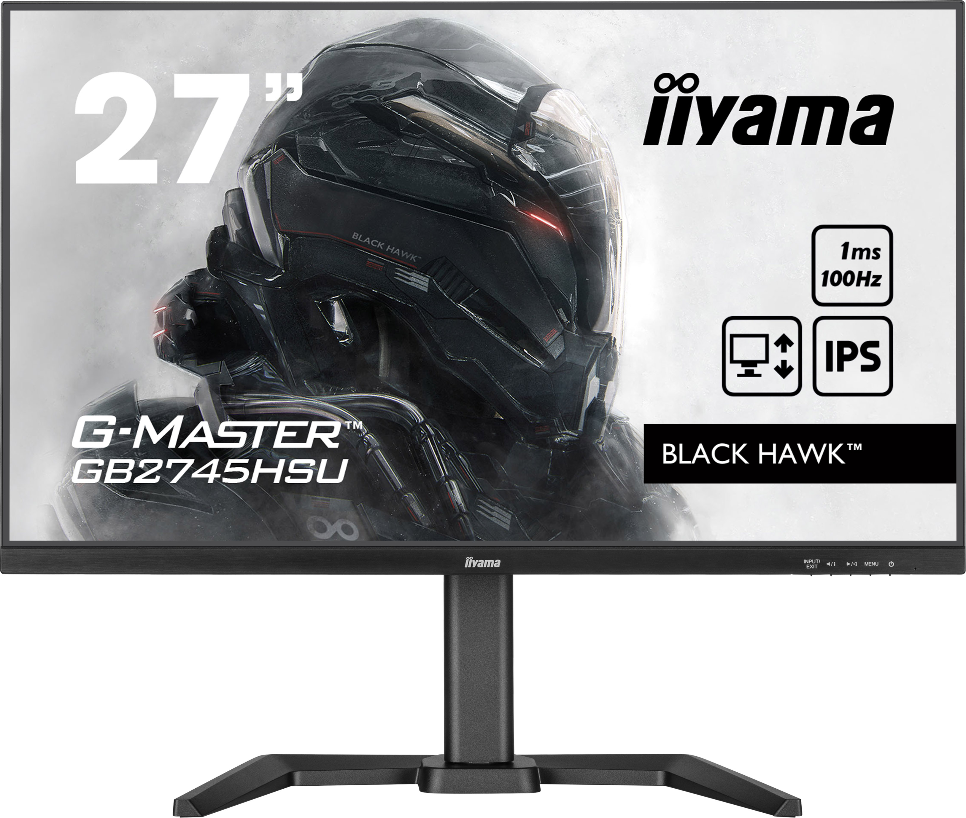 iiyama G-MASTER GB2745HSU-B2 LED display 686 cm 27 1920 x 1080 Pixel Full HD Nero (iiyama G-Master GB2745HSU-B2 27)