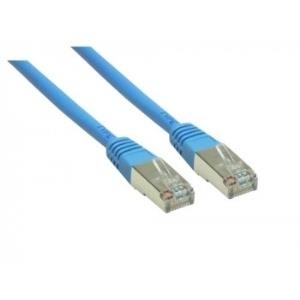 EXSYS Patchkabel, Cat. 6, S/FTP, PiMF, PVC, 250MHz, blau, 0,5m (EX-K6184-0.5)