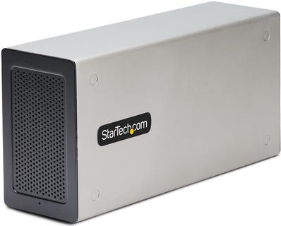 StarTech.com Chassis Thunderbolt 3 PCIe, Enclosure esterna con doppi slot PCI Express, Box PCIe per laptop/Desktop/All-In-One,