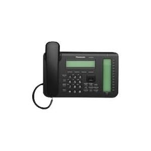 Panasonic KX NT553 - VoIP-Telefon - Schwarz - 2x 1000Base-T (PoE) (KX-NT553NE-B)