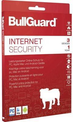BullGuard Internet Security - Box-Pack (1 Jahr) - 3 Geräte - Win, Mac, Android