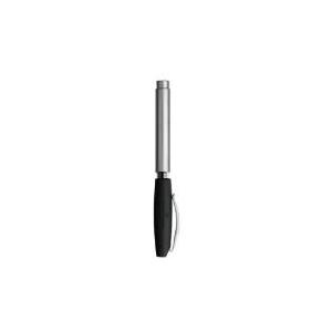 FABER-CASTELL Tintenroller BASIC, matt verchromt ergonomische Griffzone mit Softlackbeschichtung, farblich (148462)