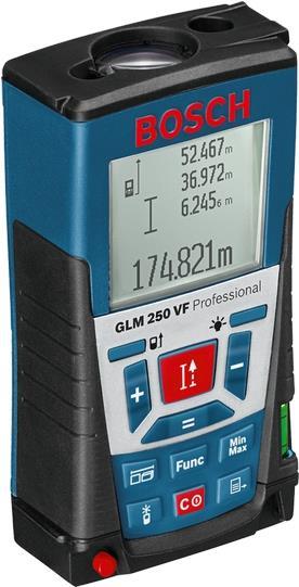 Bosch GLM 250 VF Professional Laser-Entfernungsmesser 250 m 1,0 mm (0.601.072.100)
