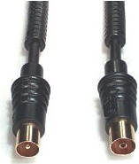 e+p AB 305 G. Anschluss 1: coax, Anschluss 2: Koaxial, Beschichtung Verbindungsanschlüsse: Gold. Kabellänge: 5 m, Steckerverbindergeschlecht: Männlich/Weiblich, Produktfarbe: Schwarz. Anzahl enthaltener Produkte: 1 Stück(e) (AB 305 G)