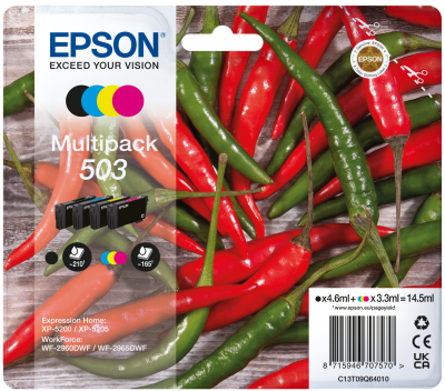 MULTIPACK 4-C INK PEPERONCINO 503