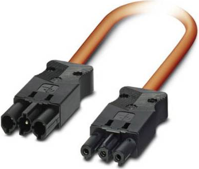 Phoenix Contact Anschlussleitung PLD E 608-CA-MS/4,0/FS AM Schwarz, Orange 250 V/AC (2702305)
