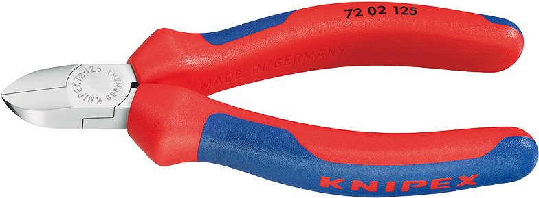 Tagliente laterale KNIPEX per plastica, 125 mm