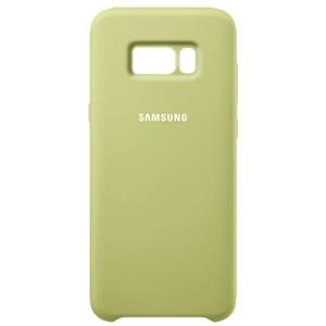 Samsung Silicone Cover EF-PG955 - Hintere Abdeckung für Mobiltelefon - Silikon - grün - für Galaxy S8+ (EF-PG955TGEGWW)
