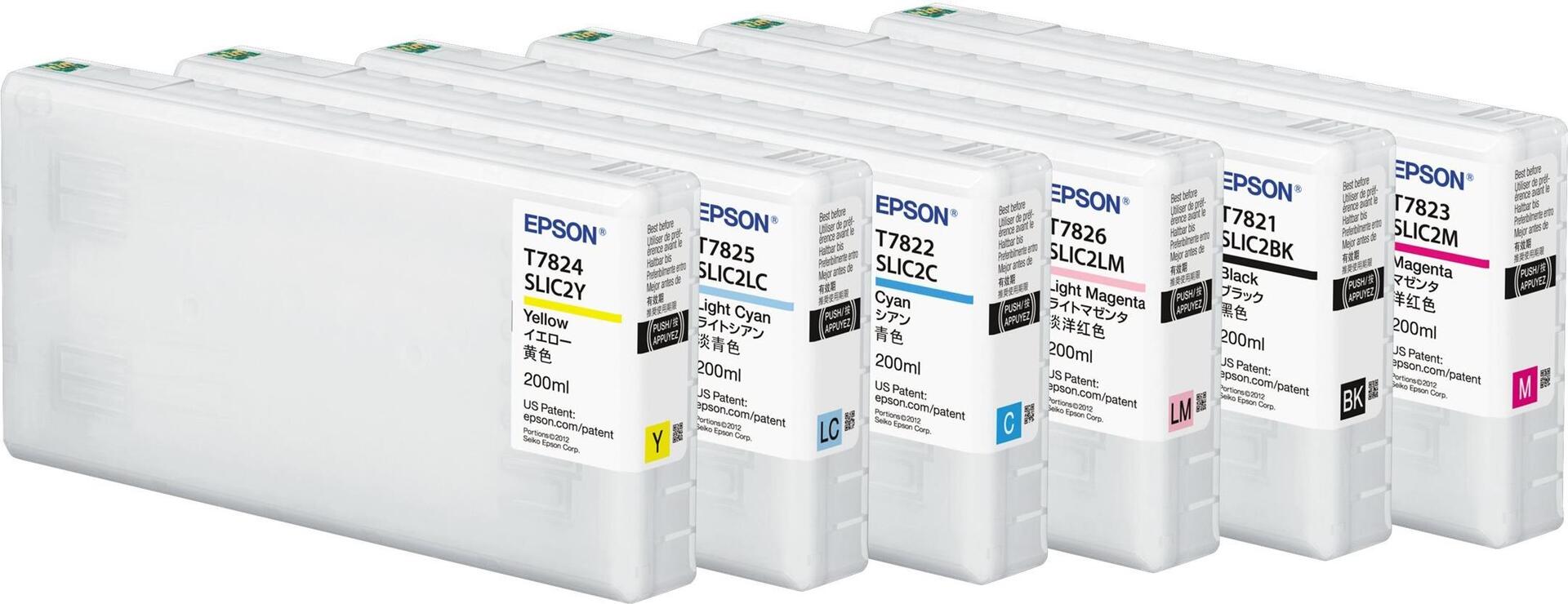 Epson T7826 - lys magenta - original -